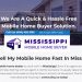 We Buy Mobile Homes Mississippi